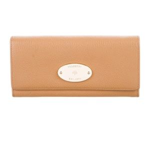 Mulberry Continental Pebbled Leather Wallet